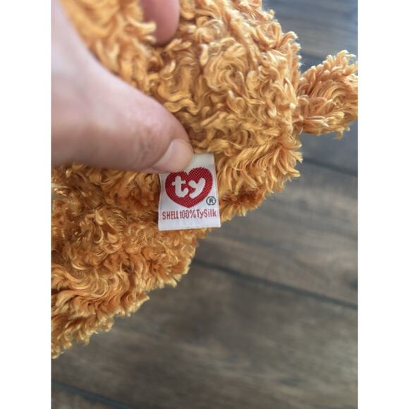 Ty Classic Teddybearsary 15” Anniversary Plush Bear 100% Ty Silk Stuffed Toy - Picture 7 of 8